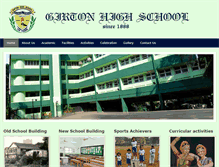 Tablet Screenshot of girtonhighschool.com